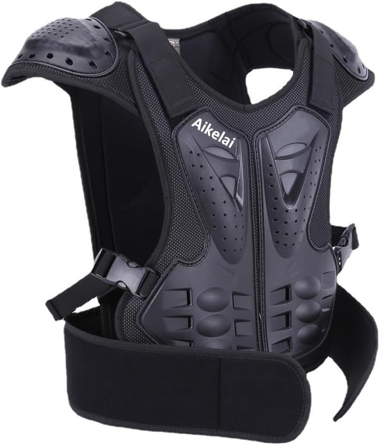 Aikelai Youth Kids Chest Protector Dirt Bike Gear Motorcycle Chest Armor Motocross Dirtbike Protective Gear for Child, Boy and Girl - Image 1